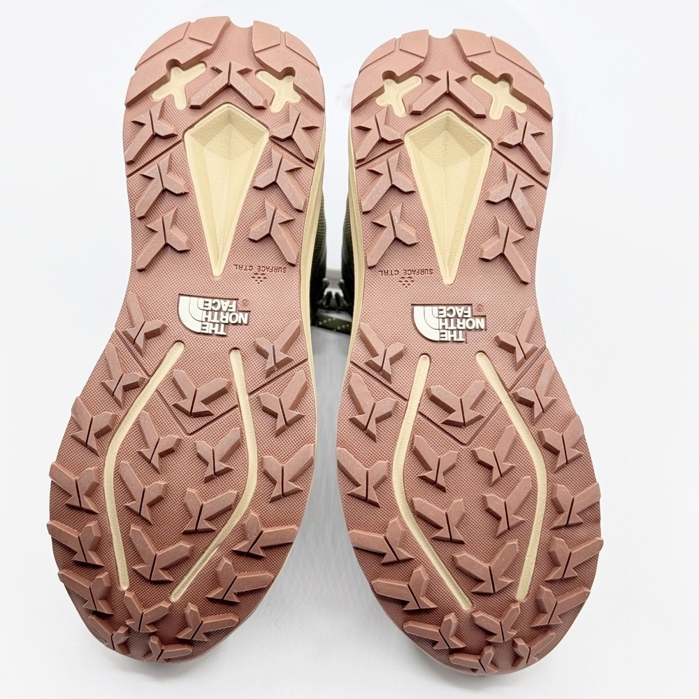 The North Face Womens Vectiv Exploris 2 Mid Futurelight Leather Size 9 Olive - Picture 4 of 11